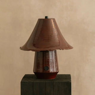 Table lamp - Oxblood